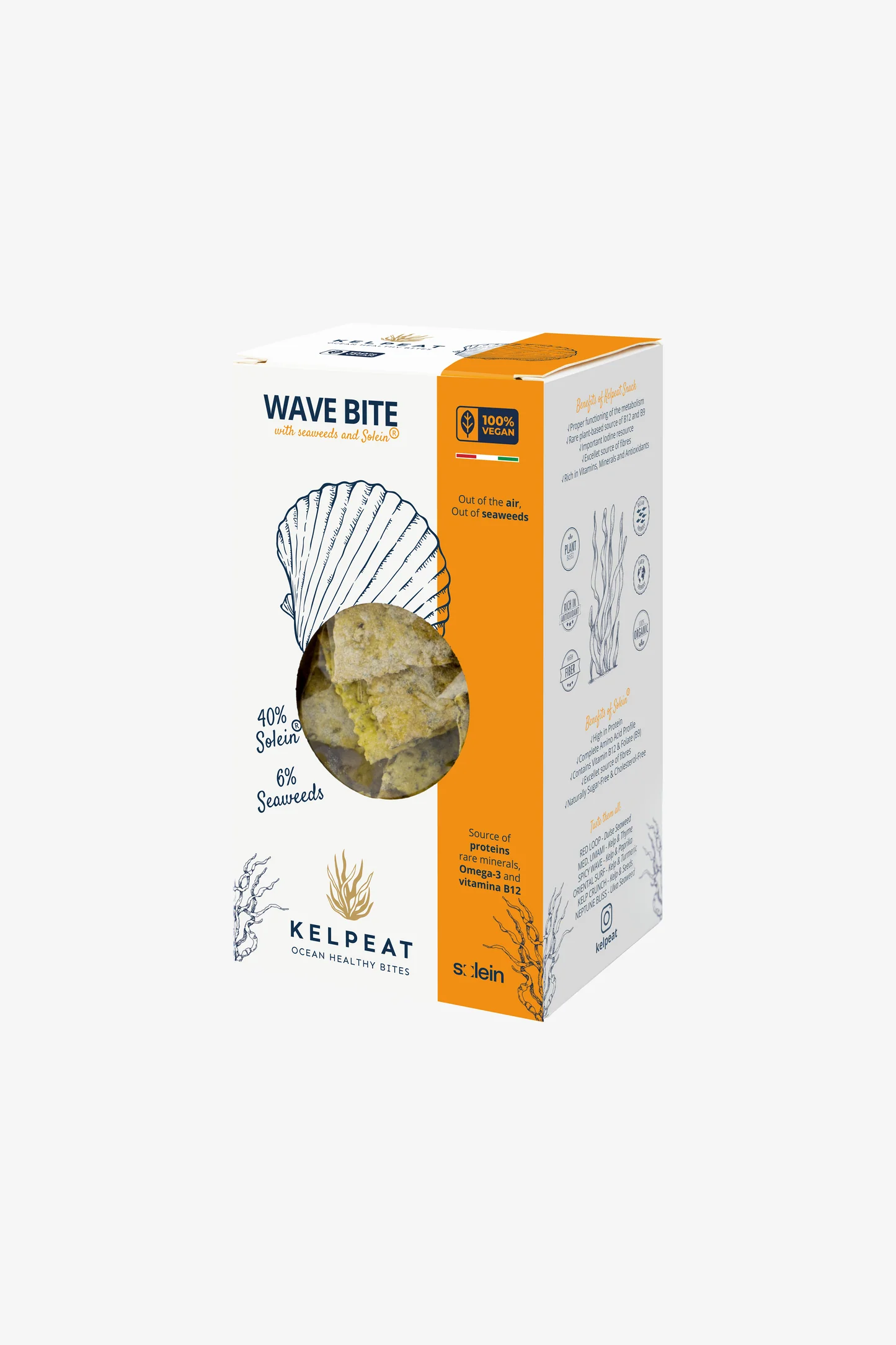 Wave Bites snack croccante e delizioso ispirato all'oceano