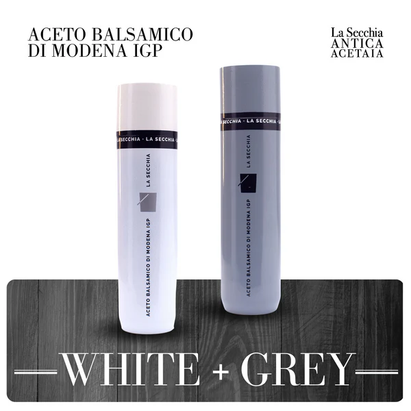 Aceto Balsamico di Modena I.G.P. ”WHITE & GREY DESIGN"